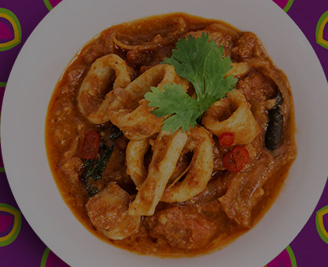 Kerala Styles Squid Curry