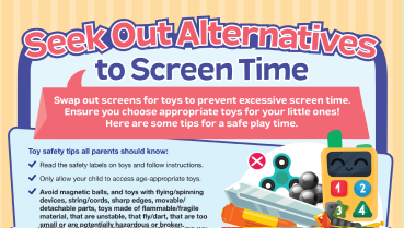 Seek Out Alternatives to Screen Time