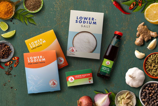 Savour more flavours with less salt