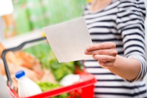 A shopping basket full of items that provide important nutrients for older people.