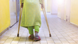 Older adults who are more frail are more susceptible to falling.
