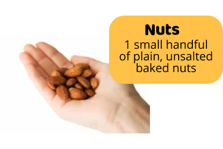 serving of nuts