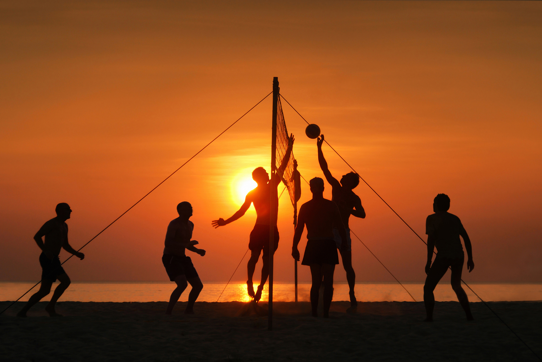 If you and your friends like outdoor activities, then beach volleyball is a perfect sport.