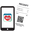 Scan QR Code with Healthy 365 app to earn stamps and Healthpoints