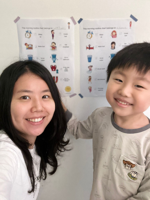 Loh Wen Qi's family