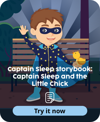 Captain Sleep storybook: Captain Sleep and the Little Chick