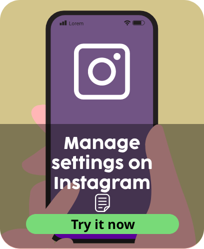 Manage Settings on Instagram