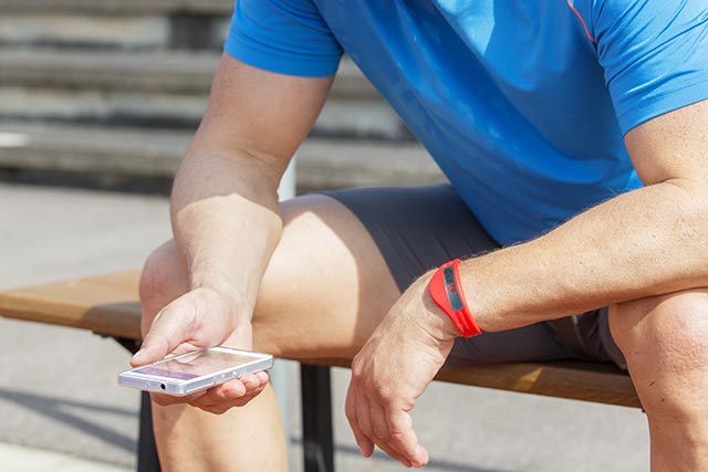 Stay motivated to exercise with a fitness tracker or activity tracker.