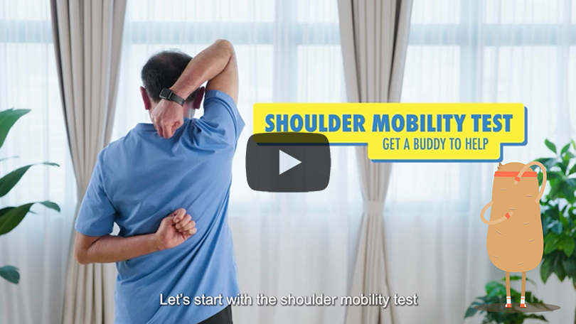 Flexibility: Shoulder Mobility Test and Shoulder Stretches