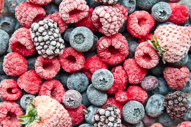 Instead of offering your child fruit juice, offer fruits such as raspberries, blueberries and strawberries instead