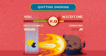 The gradual reduction method is one of the ways to stop smoking completely.