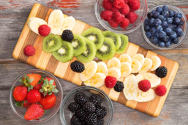 Certain fruits like berries contain high amounts of antioxidants.