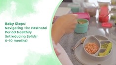 Introducing Solids: 6-10 months