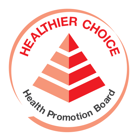 When shopping for groceries, get products with the Healthier Choice Symbol, like lower sodium sauces and packet drinks with less sugar