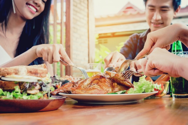 Adapt healthy holiday eating tips, especially if you have a pre-disposed condition