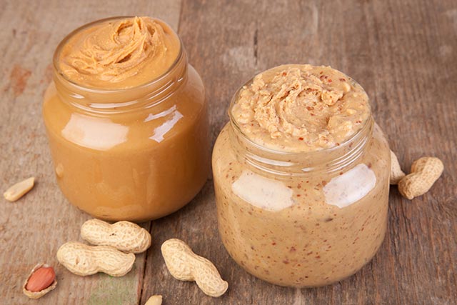 jars of peanut butter