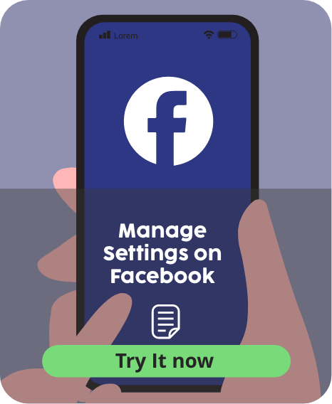 Manage Settings on Facebook