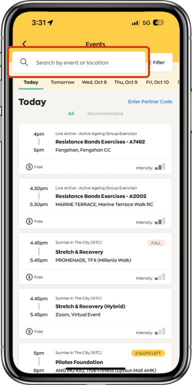 Step 3: Search By Keyword