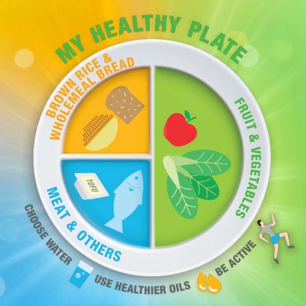 healthy eating plate worksheet