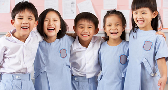 group of students posing for a class photo