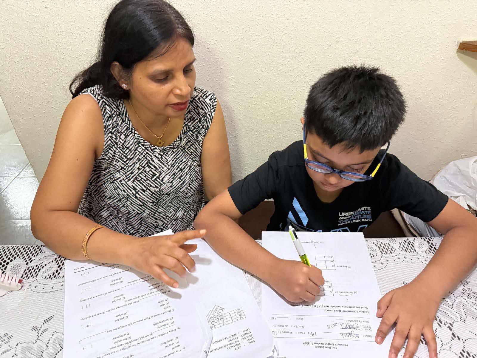 Vishakha Priyadarshini's family