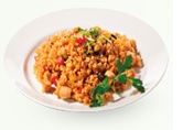 Including vegetables in fried rice will increase your fibre intake.