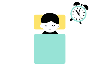 Ensure a consistent bedtime routine on weekdays and weekends