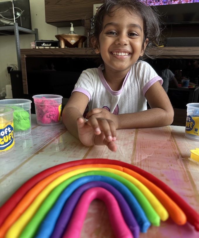 Vanessa Raj Kumar's daughter 