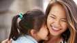 Happy mother and daughter is a sign of resilient family