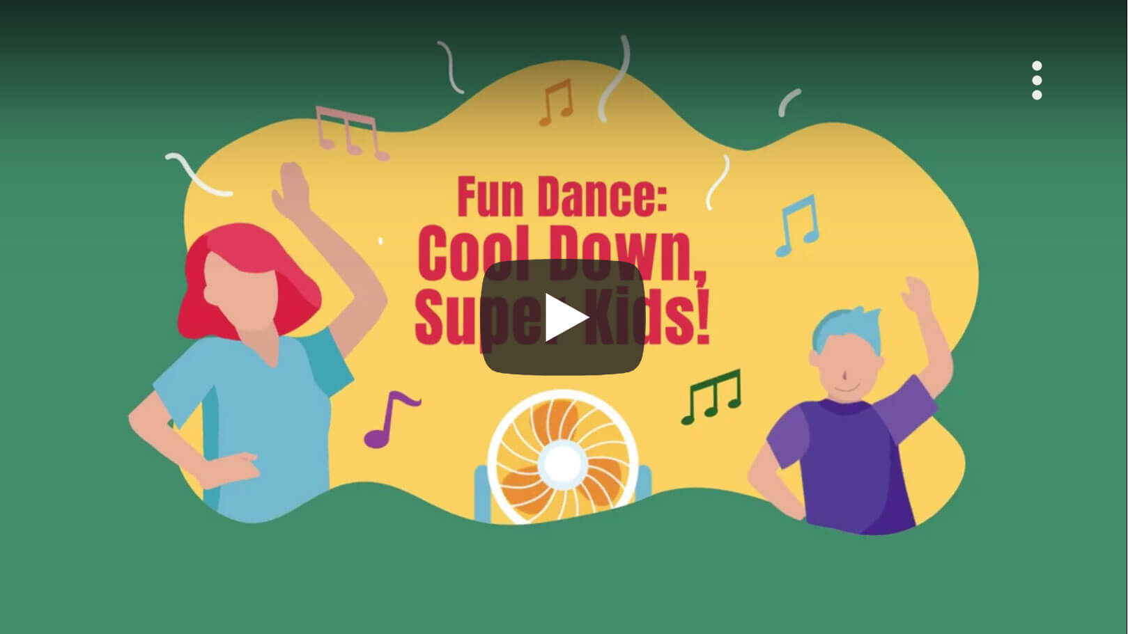 Fun Dance: Cool-down exercises for active little ones