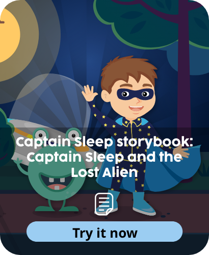 Captain Sleep storybook: Captain Sleep and the Lost Alien