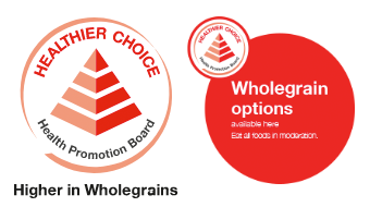 Keep a lookout for wholegrain options