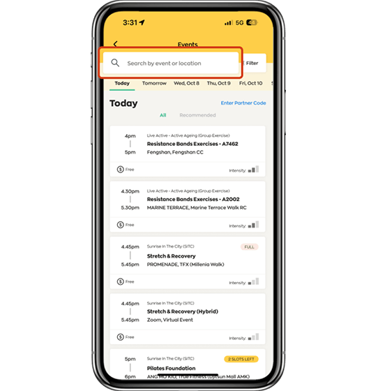 Step 3: Search By Keyword