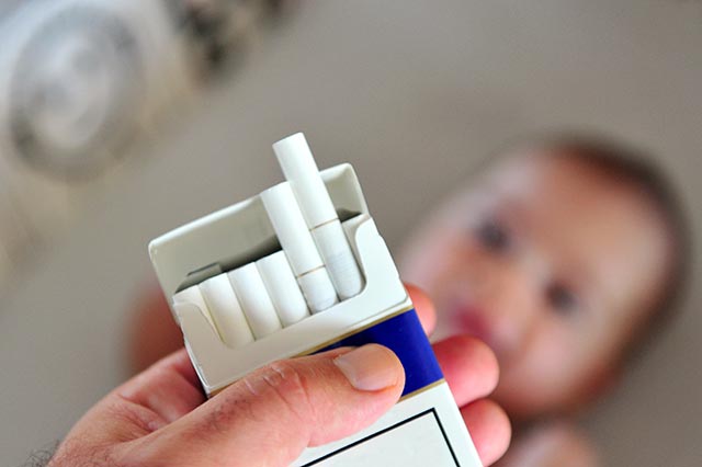 There are many risks of smoking; it can increase the risk of developing lung cancer.