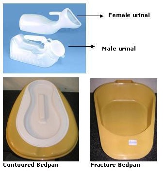 bedpans are also great for managing urinary incontinence