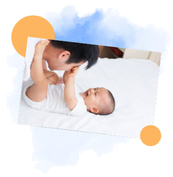 Engage your baby and give baby time to practise during the day