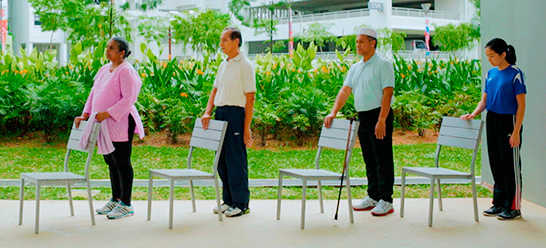 16 Low to High Intensity Exercises for the Elderly in Singapore - Homage