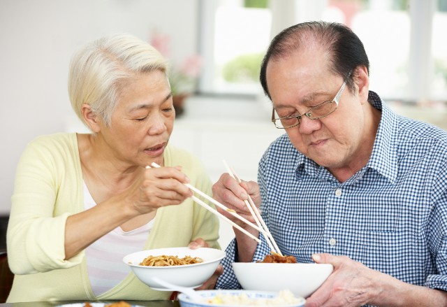 Ensure foods are modified for senior care.
