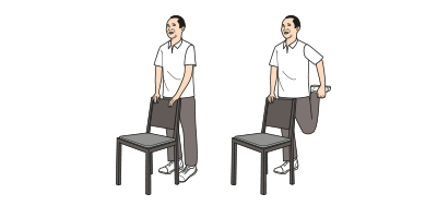 Standing Quadriceps Stretch