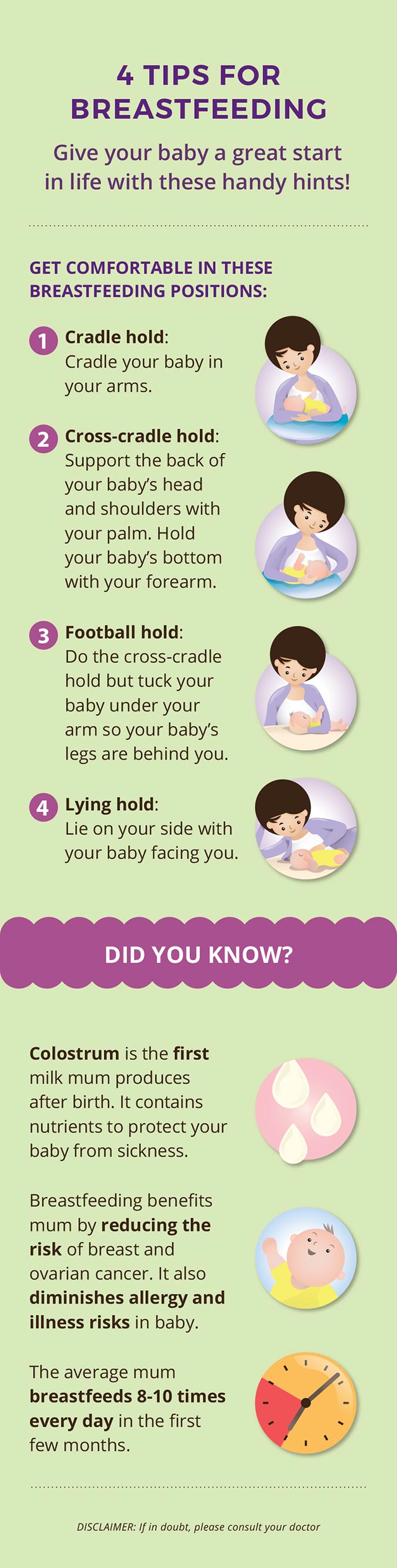 4 Tips for Brestfeeding