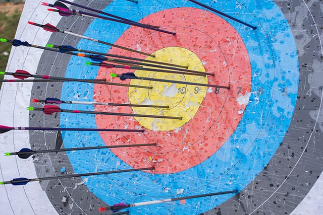 Archery is a popular activity for kids.