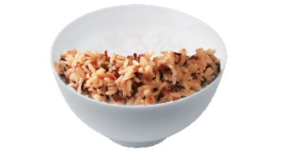½ bowl* of brown or red rice (100g)