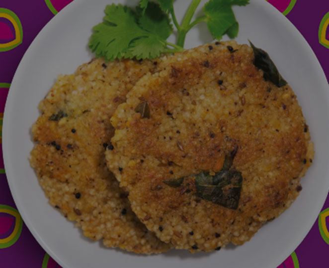 Millet Upma Adai