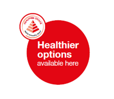 Take note of the healthier options available