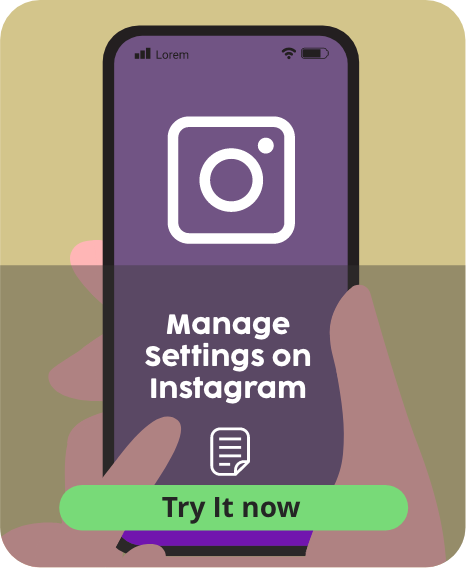 Manage Settings on Instagram