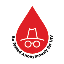 You can identify clinics offering anonymous testing easily by looking out for this icon:
