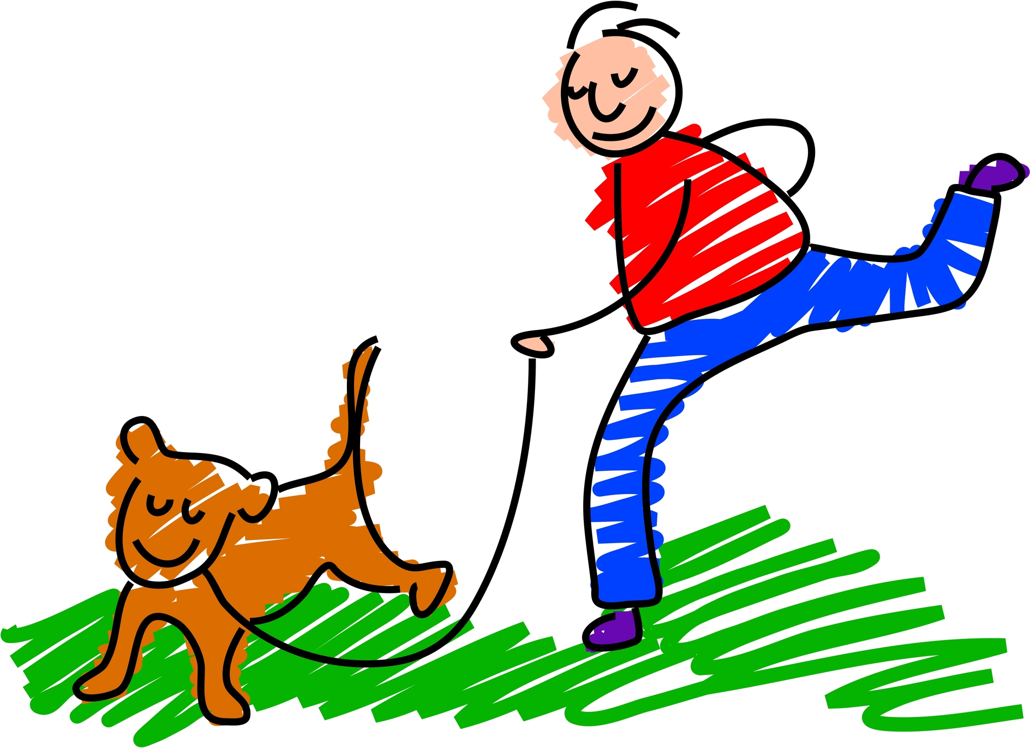 Make dog-walking part of your healthy active lifestyle.