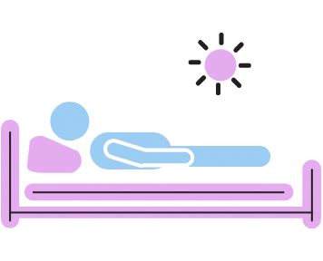 Changes in sleep habits