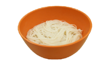 half bowl* of wholegrain noodles, beehoon or spaghetti (100g)
