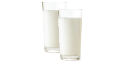 2 cups* of reduced-fat milk (500ml)